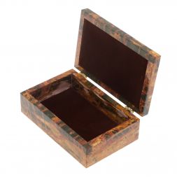 Шкатулка из яшмы 16,2х10,2х6,4 см