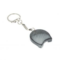 Брелок "Подкова и лошадь" из мрамолита