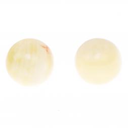 Шары для массажа 3,2 см 2 шт из зеленого оникса