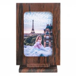 Рамка для фото 10х15 см коричневый обсидиан