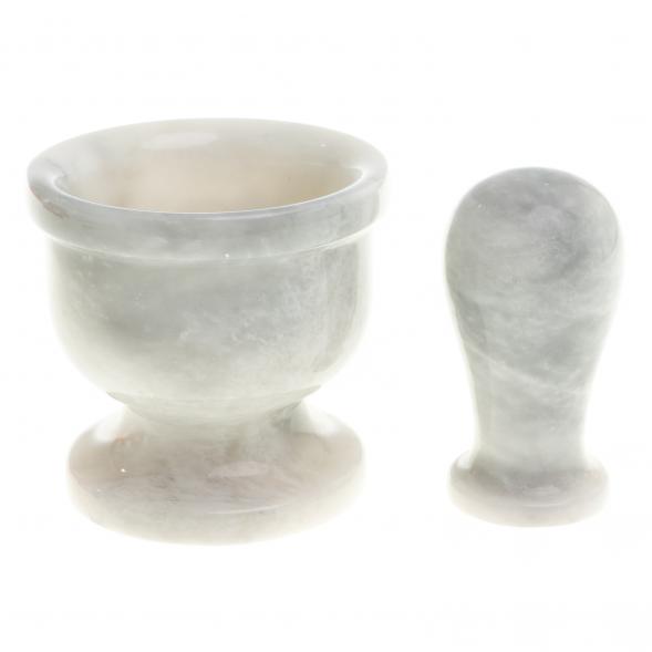 Мраморная ступка с пестиком 7,5х7,5 см (3) 123937