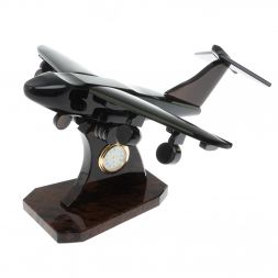 Сувенир &amp;quot;Самолет ИЛ - 76&amp;quot; из обсидиана