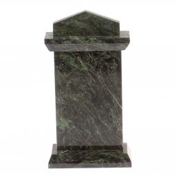 Часы "Медведь" змеевик бронза