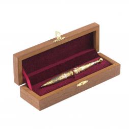 Ручка сувенирная в подарочном футляре Златоуст
