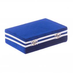 Набор рюмок для ликера 30 мл камень оникс 6 шт 5х4,9 см в футляре (2х2)