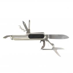 Нож мультитул складной 7 в 1 с камнем соколиный глаз