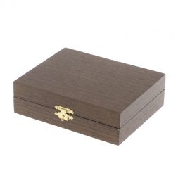 Металлическая визитница &amp;quot;Герб России&amp;quot; в подарочном футляре Златоуст