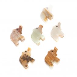 Сувенир из оникса "Слон" 5,5х2х4,3 см (2)