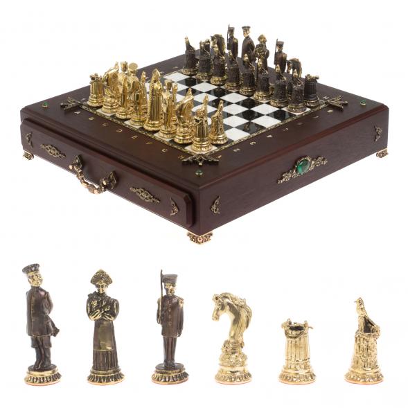 Шахматный ларец &amp;quot;Деревенские&amp;quot; 121348