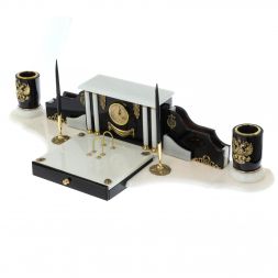 Набор из обсидиана и мрамора &amp;quot;Губернатор&amp;quot;