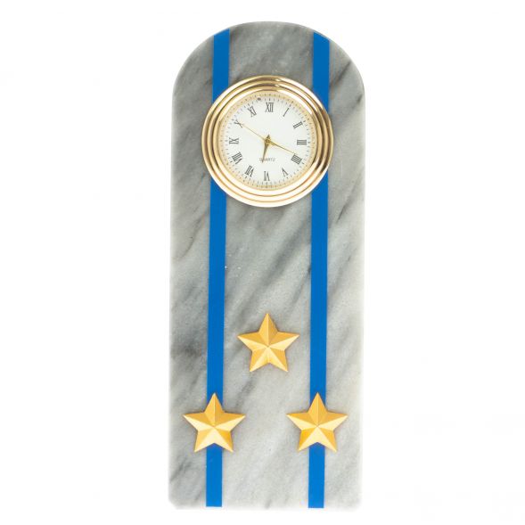 Часы-погон &amp;quot;Полковник МЮ&amp;quot; камень мрамор 129159