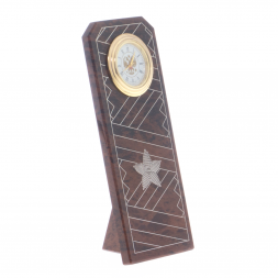 Часы "Погон генерал-майор" камень обсидиан