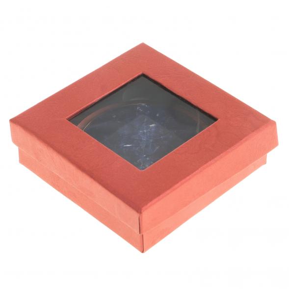 Зеркало круглое из камня содалит цвет золото 122770