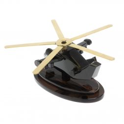 Сувенир &amp;quot;Вертолет МИ - 24&amp;quot; из обсидиана