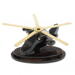 Сувенир &amp;quot;Вертолет МИ - 24&amp;quot; из обсидиана