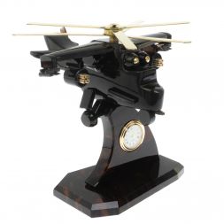 Сувенир &amp;quot;Вертолет аллигатор КА - 52&amp;quot; из обсидиана