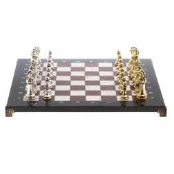 Шахматы турнирные &amp;quot;Стаунтон&amp;quot; доска 40х40 см мрамор лемезит