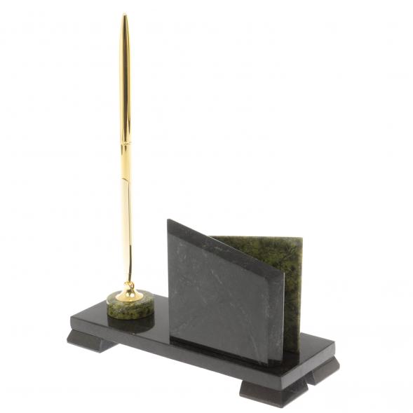 Настольный мини-набор из змеевика 113257