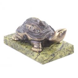 Статуэтка из бронзы и змеевика "Черепаха"