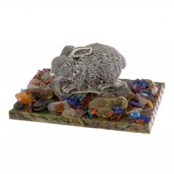 Сувенир "Кролик" из мрамолита