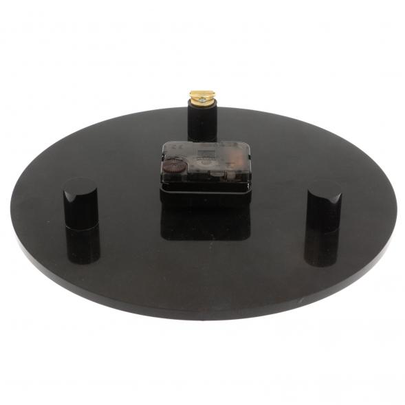 Настенные часы &amp;quot;Мозаика&amp;quot; из родонита и долерита 24х3,5х24 см 129666