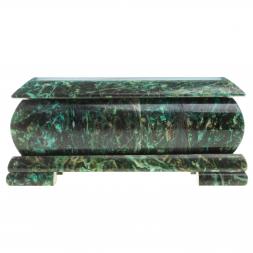 Шкатулка с иллюстрацией &amp;quot;Парящий орел&amp;quot; камень змеевик 17,5х9,5х7,5 см