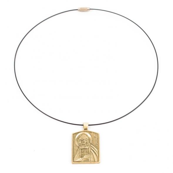 Кулон «Серафим Саровский» из бронзы 116426