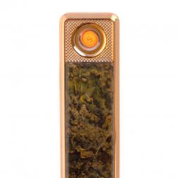 Электронная зажигалка USB из камня офит