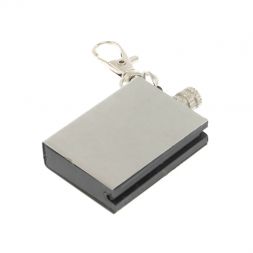 Брелок огниво &amp;quot;Вечная спичка&amp;quot; с накладкой из камня жельбертит