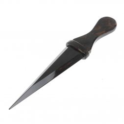 Нож декоративный &amp;quot;Бизнес&amp;quot; из обсидиана 20х4х1,5 см