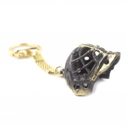 Брелок из бронзы &amp;quot;Вратарский шлем&amp;quot;