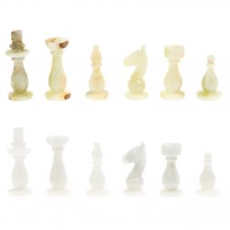 Шахматы из оникса "Стандарт" доска 30х30 см люкс оникс мрамор