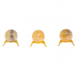 Шар из медового оникса 4,8 см