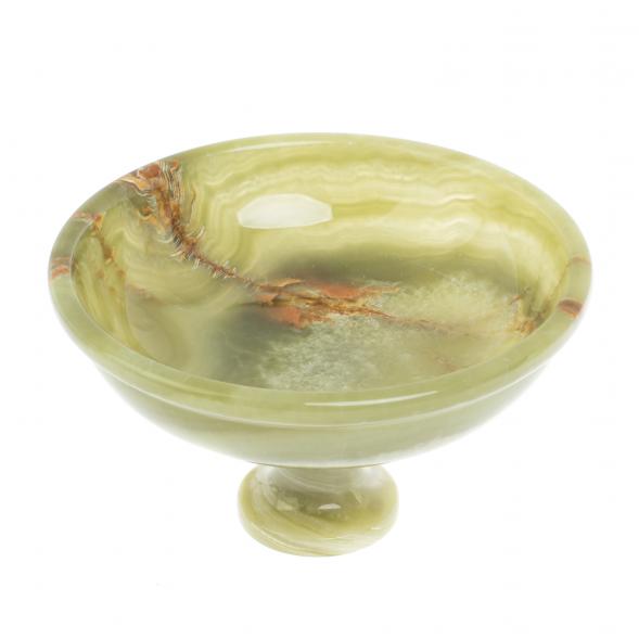 Конфетница из оникса 16,5х8,5 (7) 127326