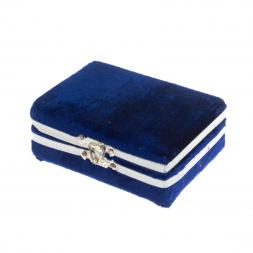 Набор стопок 2 шт "Тюльпан" из зеленого-коричневого оникса 3,7х3,7х3,5 см (1,5х2)