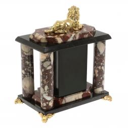 Часы &amp;quot;Лев&amp;quot; из креноида и бронзы