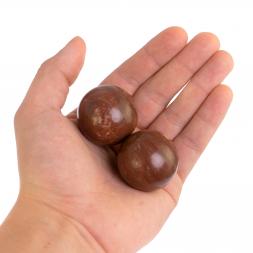 Шары для массажа 3,5 см 2 шт из лемезита