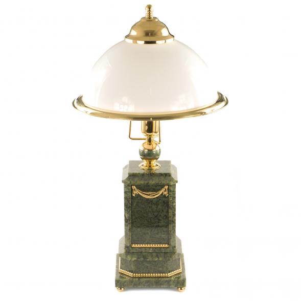 Настольная лампа камень нефрит 119567