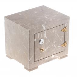 Сейф малый из коричневого мрамора