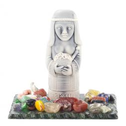 Сувенир &amp;quot;Макошь средняя&amp;quot; из мрамолита