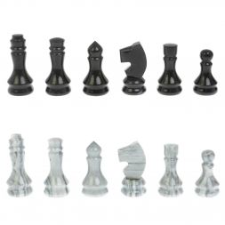 Шахматы &amp;quot;Традиционные&amp;quot; мрамор гравировка 41х41 см