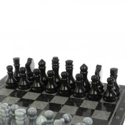 Шахматы &amp;quot;Традиционные&amp;quot; мрамор гравировка 41х41 см
