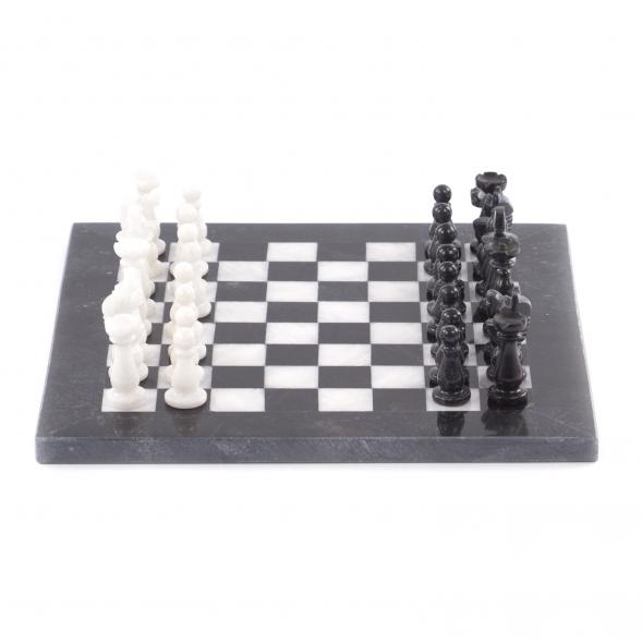 Настольные шахматы &amp;quot;Классические&amp;quot; камень мрамор 25х25 см 121653