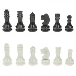 Шахматы &amp;quot;Традиционные&amp;quot; из бронзы и мрамора 44,5х44,5 см