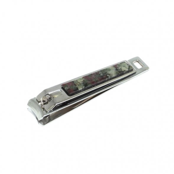 Кусачки для ногтей с камнем эвдиалит 129178