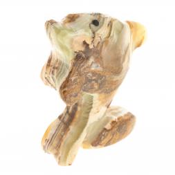 Сувенир из оникса "Дельфин" 5х2х6,5 см