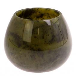 Бокал коньячный из нефрита 9х9х7 см