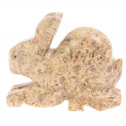 Фигурка "Кролик" из ракушечника 12,5х5х10 см