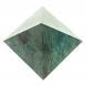 Пирамида 9х9х6 см камень змеевик 113890