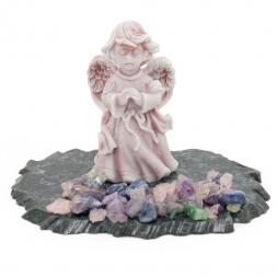 Сувенир из мрамолита "Ангелочек"